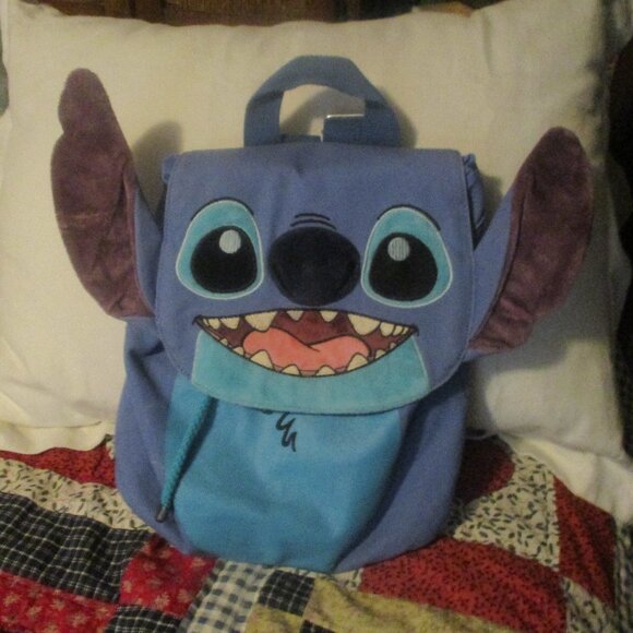 Disney Stitch cinch-top backpack  Disney Parks main image 4